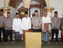 Kapolres Nganjuk Safari Subuh Pererat Sinergisitas dengan Masyarakat Setempat