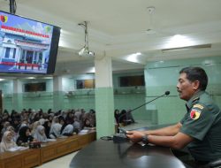 Wujudkan Generasi Tangguh, Koramil 0810/06 Kertosono Berikan Wawasan Kebangsaan kepada 713 Santri Ponpes Al-Ubaidah