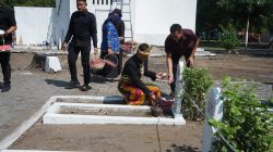 Dandim Nganjuk Bersama Forkopimda Ziarah ke Taman Makam Pahlawan dalam Rangka HUT ke-80 Kemerdekaan RI