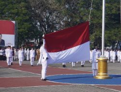 Ratusan Pejabat Hingga Rakyat Nganjuk Bersatu Merayakan Kemerdekaan Bersama di Upacara HUT Ke-80 RI