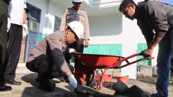 Ground Breaking Serentak, Polres Nganjuk Bangun Gedung SPPG di Desa Babadan