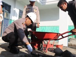 Ground Breaking Serentak, Polres Nganjuk Bangun Gedung SPPG di Desa Babadan