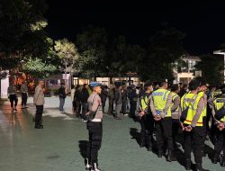 Polres Batu Gelar Patroli Skala Besar, Pastikan Kota Wisata Tetap Kondusif