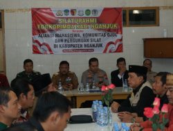 Dandim Nganjuk Bersama Forkopimda Adakan FGD Bahas Strategi Cipta Kondisi Harkamtibmas