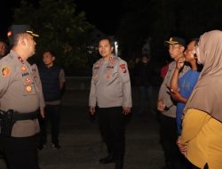 Kapolres Nganjuk Pimpin Patroli Malam, Pastikan Keamanan Obyek Vital