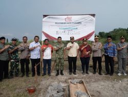Dandim 0810 Nganjuk Ikuti Video Converence Dan Peletakan Batu Pertama Pembangunan 80.000 Gerai Koperasi Desa Merah Putih