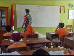 Babinsa Koramil 0810/02 Bagor Berikan Wasbang Kepada Siswa-Siswi SDN 2 Ngumpul