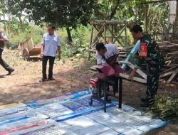 Babinsa Dampingi Pelatihan Pembuatan Pakan Ternak Metode Silase di Desa Getas