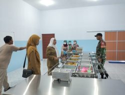 Babinsa Prambon Dampingi Tim Puskesmas Lakukan Monitoring SPPG di Dua Yayasan