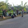 Babinsa Koramil 20 Ngluyu Laksanakan Karbak Pembersihan Lingkungan Bersama PSHT