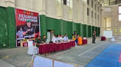 Kodim 0810 Nganjuk Selenggarakan Kejuaraan Taekwondo Piala Dandim Tahun 2025