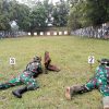 Kodim 0810/Nganjuk Gelar Latihan Menembak Senjata Ringan Semester II TA 2025