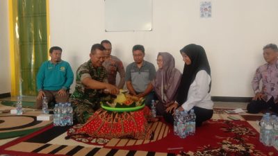 Danramil 0810/15 Rejoso Hadiri Peresmian Dapur Satuan Pelayanan Pemenuhan Gizi (SPPG) di Desa Sukorejo