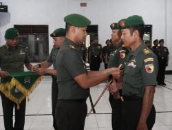 Dandim 0810 Nganjuk Pimpin Serah Terima Jabatan Perwira Kodim 0810/Nganjuk