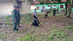 Babinsa Desa Wengkal Dampingi Perangkat Desa dalam Pengukuran Tanah untuk Pembangunan Koperasi Desa Kelurahan Merah Putih (KDKMP)