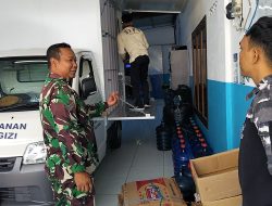 BABINSA KORAMIL 0810/16 SUKOMORO MELAKSANAKAN KOMSOS DAN PENGECEKAN DAPUR MBG