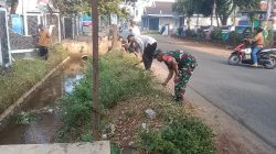 Babinsa Loceret Ajak Warga Tanjungrejo Perkuat Budaya Gotong Royong