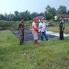 Danramil Prambon Bersama Babinsa dan Kepala Desa Laksanakan Pengecekan Lahan Koperasi Desa/Kelurahan Merah Putih (KDKMP)