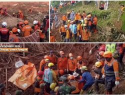 Delapan Korban Longsor Cilacap Berhasil Dievakuasi Dalam Keadaan Meninggal Dunia, 12 Dalam Pencarian