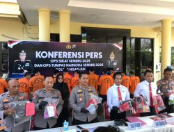 Polres Nganjuk Ungkap 38 Kasus Kejahatan, Lampaui Target Lebih, Pelaku Curanmor dan Narkoba Kena Sikat!