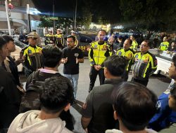 Wakil Bupati Nganjuk Turun Langsung Ikut Patroli Penertiban Balap Liar Belasan Kendaraan Diamankan