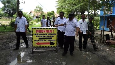 Gas Pol! Perbaiki Jalan Rusak Menahun, Bupati Marhaen Pastikan Akses Banggle Nganjuk Segera Mulus