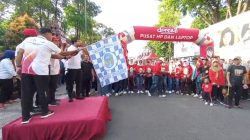 Nganjuk Sehat! Trihandy Berangkatkan Jalan Santai 4 Peringatan, Pengecekan Kesehatan Gratis Diserbu Warga