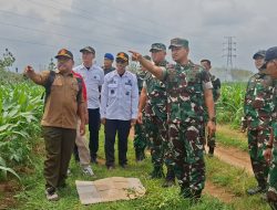 Danrem 081/DSJ Tinjau Lokasi Rencana Pembangunan Batalyon TP dan Koperasi Merah Putih di Kabupaten Nganjuk