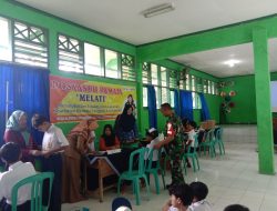 BABINSA BERSAMA BIDAN DESA BLONGKO MELAKSANAKAN POSYANDU REMAJA BERTEMPAT DI SMPN 2 NGETOS YANG BERLOKASI DI WILAYAH DESA BLONGKO KECAMATAN NGETOS.