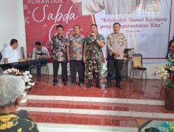 Danramil dan Forkopimcam Hadiri Perayaan Hari Natal Tahun 2025 GPdI Kurungrejo