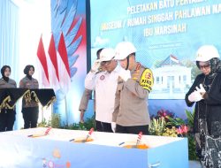 Kapolri Ziarah ke Makam Marsinah dan Groundbreaking Museum Nasional di Nganjuk
