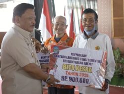 Ribuan Warga Nganjuk Terima BLTS Rp900 Ribu, Bupati Marhaen: Pemerintah Ada untuk Membantu