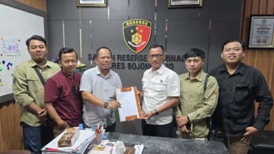 Catut Nama PWI untuk Peras Kades, Oknum Wartawan Gadungan Dilaporkan ke Polres Bojonegoro