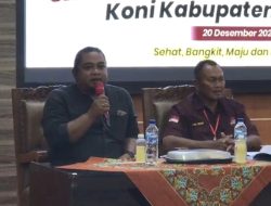 Ali Mahfud Terpilih Kembali Secara Aklamasi Pimpin KONI Nganjuk Periode 2026–2030