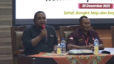 Ali Mahfud Terpilih Kembali Secara Aklamasi Pimpin KONI Nganjuk Periode 2026–2030