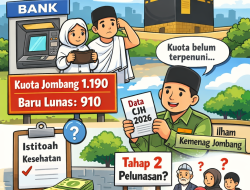 Kuota Haji Jombang Belum Terpenuhi, Tahap Pertama Pelunasan Bipih Resmi Ditutup