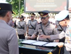 Kapolres Kediri Kota Lakukan Rotasi Pejabat, AKP Bowo Wicaksono Dipromosikan Jadi Kapolsek Kota