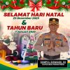 Kapolsek Pesantren Ucapkan Selamat Nataru, Ajak Warga Jaga Kondusivitas Wilayah