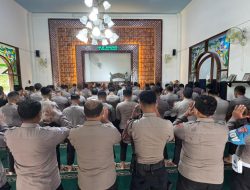 Doa Bersama, Polres Batu Laksanakan Salat Ghaib untuk Korban Bencana di Aceh dan Sumatra
