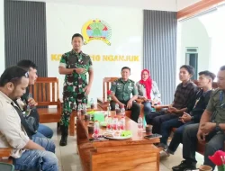 Dandim 0810 Nganjuk Ngopi Bareng Insan Media, Perkuat Sinergi Sukseskan Pembangunan Daerah
