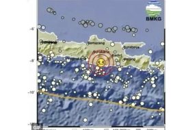 Gempa Magnitudo 5,5 Guncang Timur Laut Pacitan, BMKG Pastikan Tak Berpotensi Tsunami