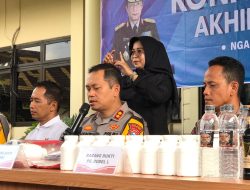 Geleng-geleng! Polres Nganjuk Amankan 196 Tersangka Narkoba Sepanjang Tahun 2025