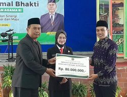 Peduli Korban Bencana, Kemenag Kota Kediri Donasikan Rp80 Juta untuk Aceh dan Sumatera