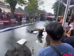 Rookie Drag Competition Jombang Cup 2026 Diwarnai Insiden Joki Terpeleset di Lintasan