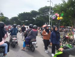 CFD SLG Kabupaten Kediri Jadi Sumber Rezeki Mingguan bagi Warga, Termasuk Juru Parkir