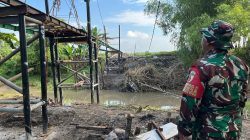 Sebelum Pekerjaan Dimulai, Babinsa Bagor Wetan Menatap Jembatan Sejuta Harapan