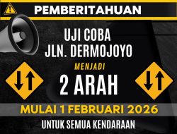 Uji Coba Jalan Dermojoyo Nganjuk Jadi Dua Arah Dimulai Hari Ini, Percepat Response Time Damkar