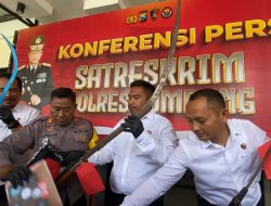 Konvoi Bawa Celurit dan Bom Bondet, Empat Pemuda Ditangkap Polres Jombang