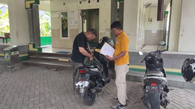 Terekam CCTV,  Polsek Kertosono Ungkap Curanmor yang Ganti Plat KT jadi AG