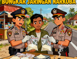 Dari Warung Kecil hingga Jaringan Besar, Polisi Bongkar Rantai Peredaran Narkoba di Tanjunganom